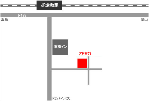岡山県倉敷市スナックZERO(ゼロ)の地図