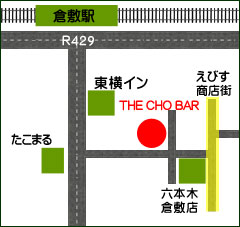 THE CHO BARの地図